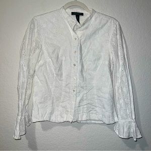 Lauren Ralph Lauren eyelet blouse